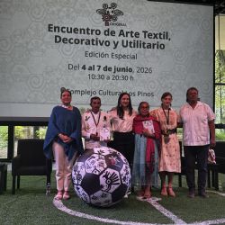 El encuentro de arte textil "Original" se realizará en el Complejo Cultural Los Pinos