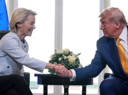 UE acepta con condiciones aplicar el pacto arancelario con EU y esquiva la última amenaza de Trump