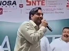 Alcalde de Reynosa desata polémica por cantar narcocorrido y dedicar mensaje “pa’ los contras”