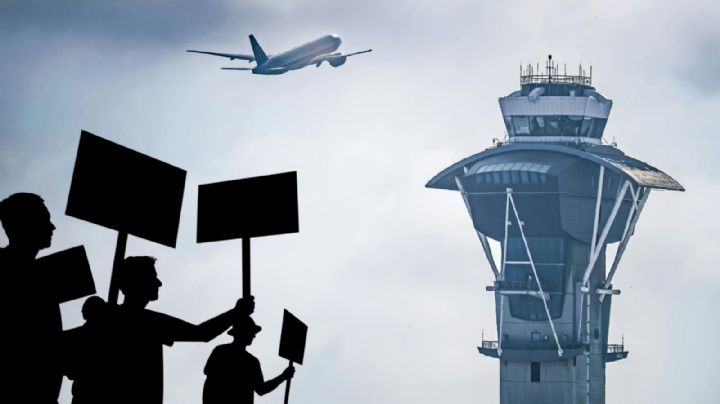 ¿Por qué los controladores de tráfico aéreo de México se van a huelga?