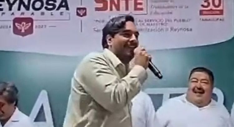 Alcalde de Reynosa desata polémica por cantar narcocorrido y dedicar mensaje “pa’ los contras”