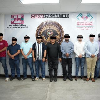 Detienen a 10 servidores públicos de la Fiscalía de Chiapas por actos de tortura captados en video
