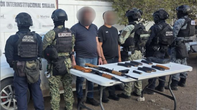 Ataque armado deja dos guardias nacionales lesionados en Culiacán