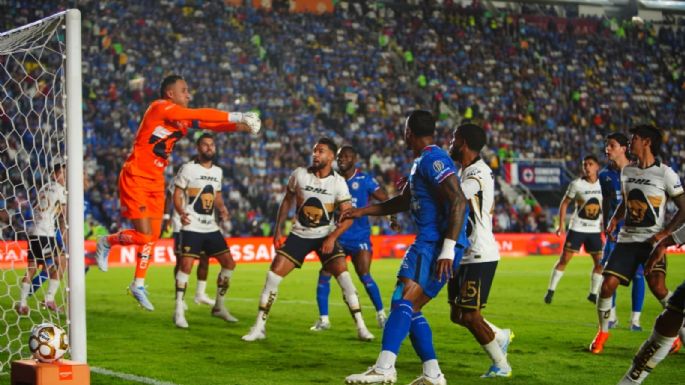 Cruz Azul domina, pero no concreta; Pumas le arranca el empate (Videos)