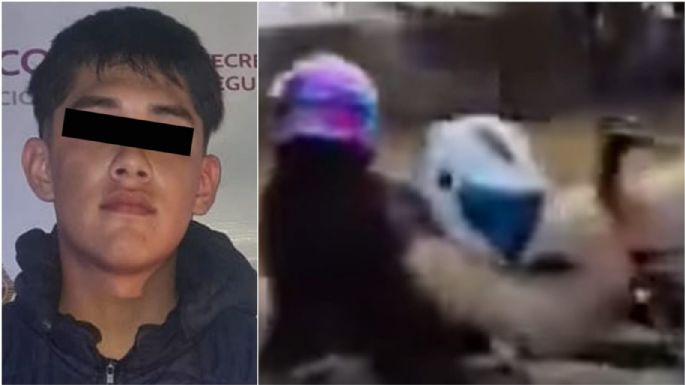 Detienen al presunto motociclista que disparó al aire sobre Paseo de la Reforma