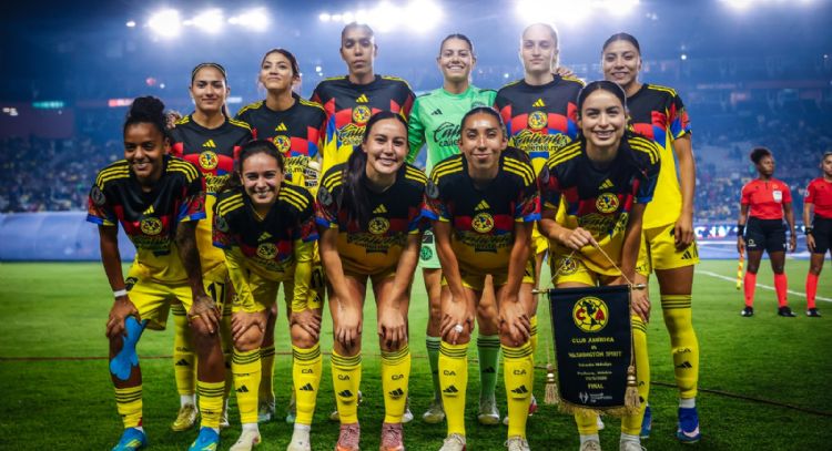 América derrota 5-3 al Spirit de Washington y gana título de Copa de Campeonas W de Concacaf