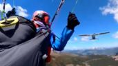 Foto ilustrativa de la nota titulada: Avioneta golpea a paracaidista en pleno vuelo sobre los Alpes austriacos (Video)