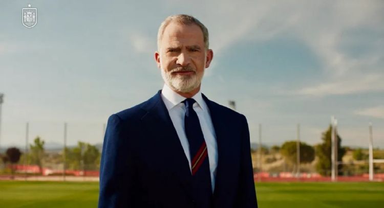El Rey Felipe VI protagoniza el video de la lista de España para el Mundial 2026: "Jugamos todos"