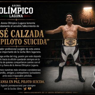 Muere el luchador “Piloto Suicida” tras desnucarse por mala caída en plena función (Video)