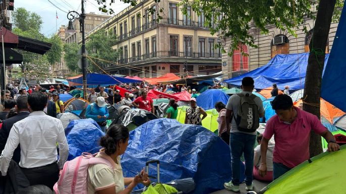 Canaco estima en más de 39 mdp las pérdidas en primer día de bloqueo de la CNTE en CDMX