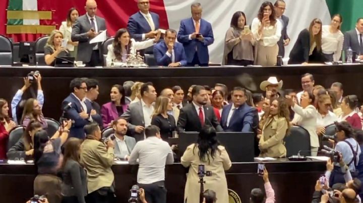Diputado del PRI enciende los ánimos en San Lázaro tras llamar “asesino” a Leonel Godoy (Video)