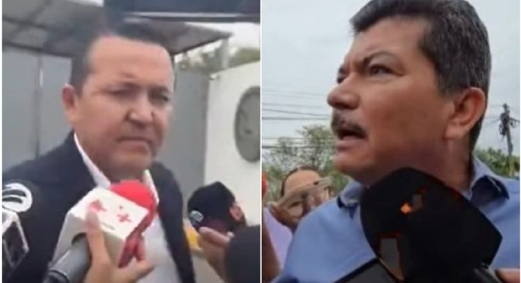 Rocha, Inzunza y Gámez llegan en vehículos lujosos a la FGR; Dámaso Castro y Almanza acuden a pie