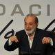 Slim aplaude "forma notable" de Sheinbaum para mantener tope a los precios de la gasolina