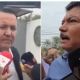 Rocha, Inzunza y Gámez llegan en vehículos lujosos a la FGR; Dámaso Castro y Almanza acuden a pie