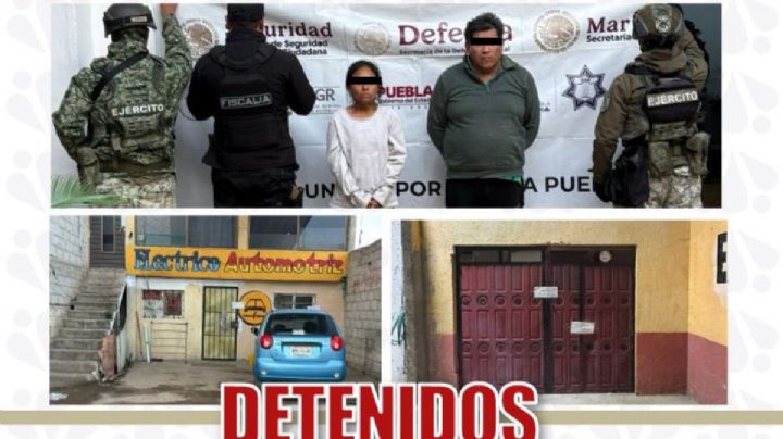 Rescatan a dos menores y detienen a implicados en pornografía infantil en Puebla
