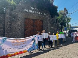 Vecinos del Museo Dolores Olmedo piden declaratoria de patrimonio y martes de entrada libre