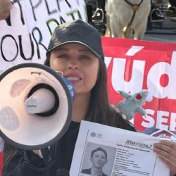 Madre buscadora exige rendición de cuentas a gobernadora interina de Sinaloa