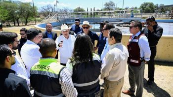 Gobernador Durazo arranca programa de saneamiento de agua en Nogales para garantizar abasto
