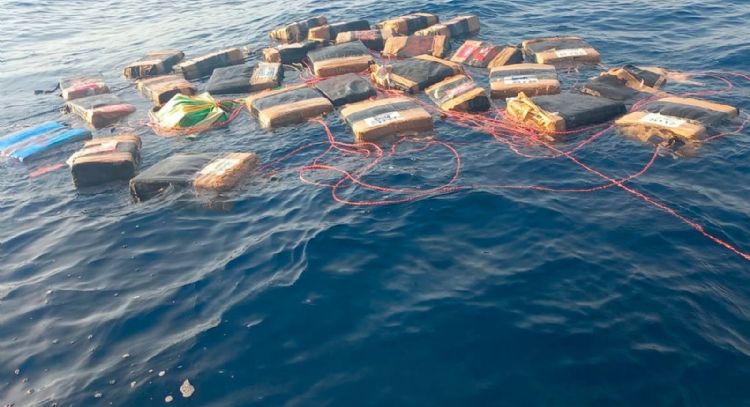 La Marina asegura más de dos toneladas de cocaína en aguas del Golfo de Tehuantepec