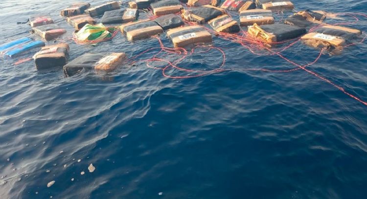 La Marina asegura más de dos toneladas de cocaína en aguas del Golfo de Tehuantepec