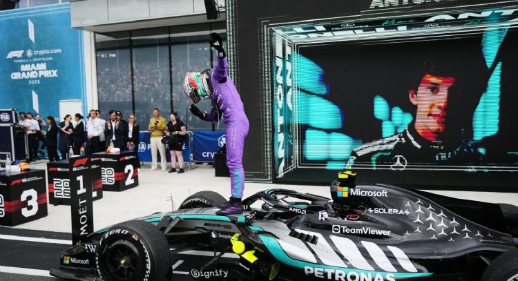 Kimi Antonelli gana el Gran Premio de Miami y consigue su tercera victoria consecutiva en la F1