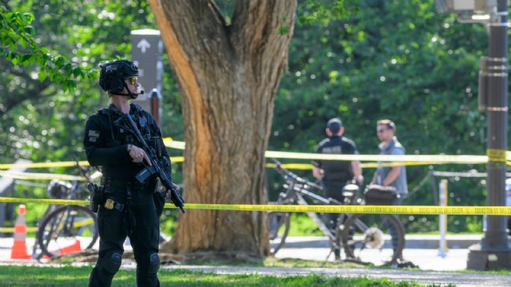 Un hombre disparó un arma cerca de la Casa Blanca en Washington; hay un herido