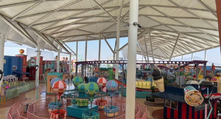 Kataplum, parque de diversiones construido sobre plaza comercial se prepara para el Mundial 2026