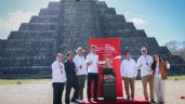 Foto ilustrativa de la nota titulada: "No se cometió ninguna falta" por fotos de la Copa del Mundo en Chinchén Itzá: INAH