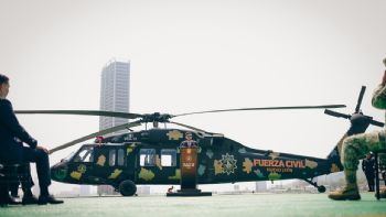 Nuevo león fortalece su blindaje aéreo con segundo black hawk