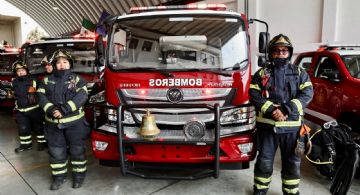Gobierno de CDMX invirtió 107 mdp en unidades nuevas, drones y equipo táctico para bomberos