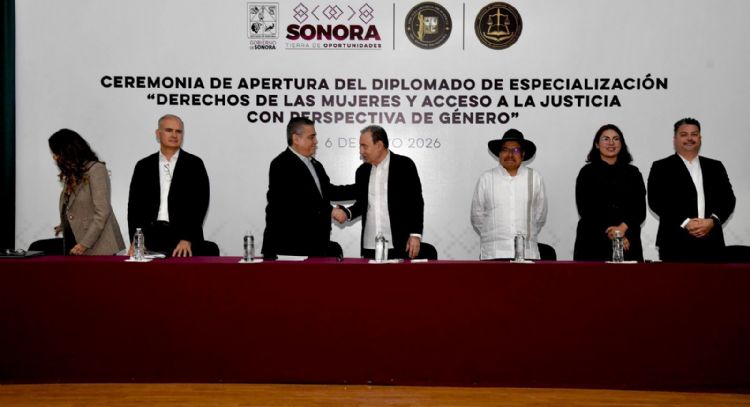 Refuerza Gobernador Durazo acciones para garantizar justicia con perspectiva de género en Sonora