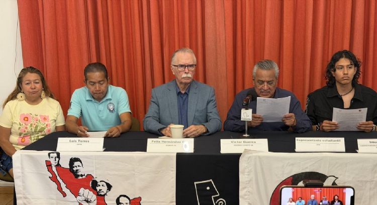 Conmemoración del Halconazo se suma al repudio contra el “Mundial excluyente”