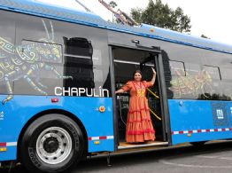 A dos días del Mundial, Brugada da el banderazo a dos nuevas rutas de Trolebús