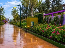 Jardín Flotante: arranque entre encharcamientos, obras inconclusas y trabajos adicionales
