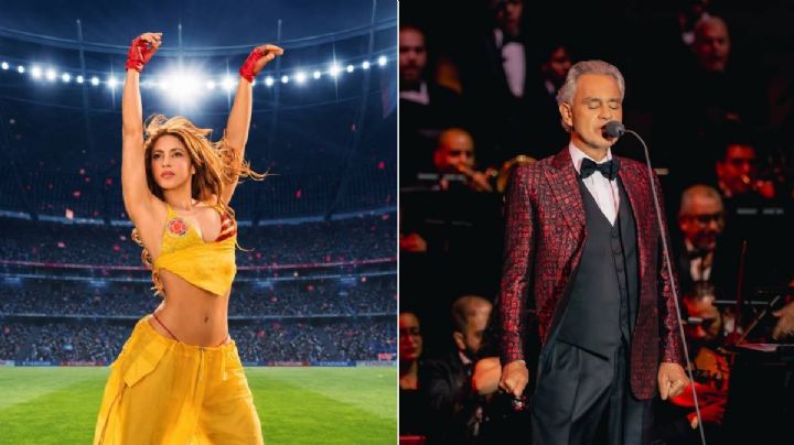 Andrea Bocelli en show de cuenta regresiva del Mundial; Shakira afina detalles para la inauguración
